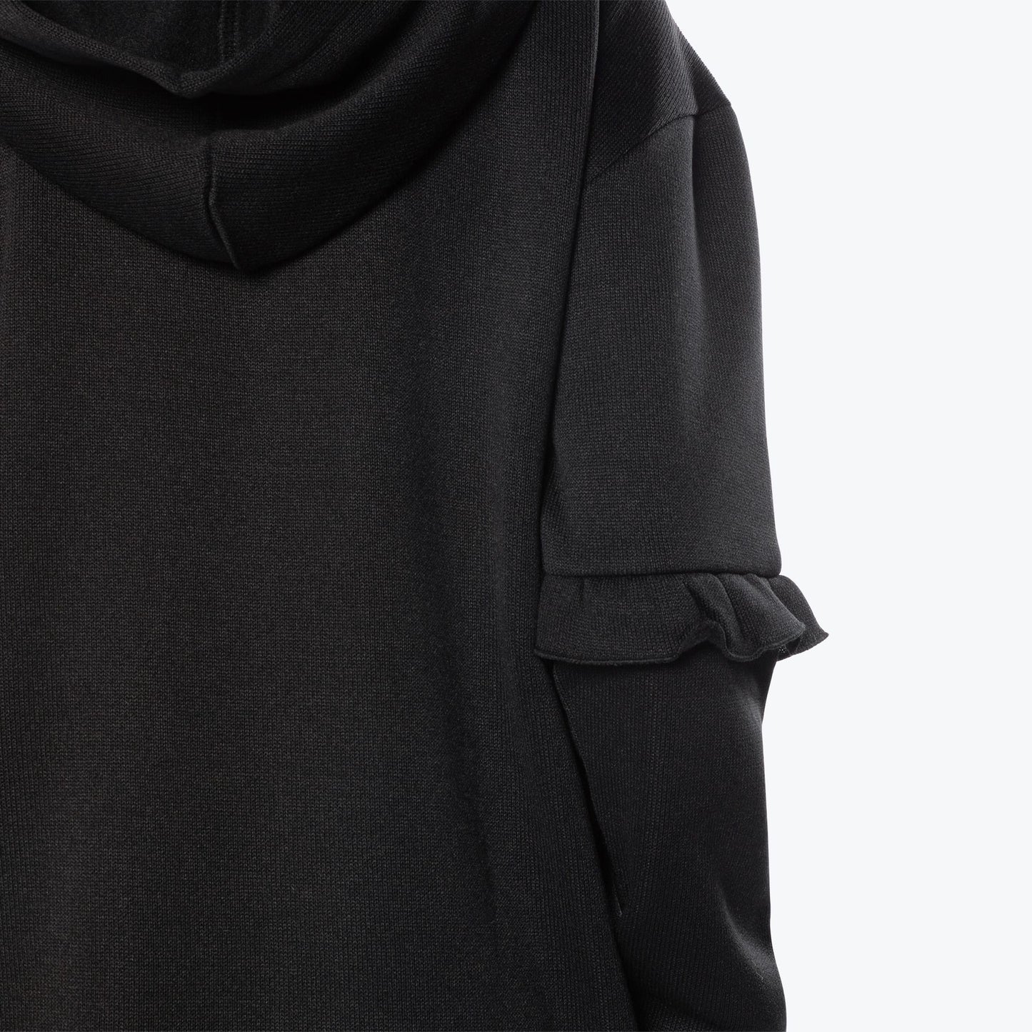 Peekaboo Sweater Fleece Tunic Hoodie