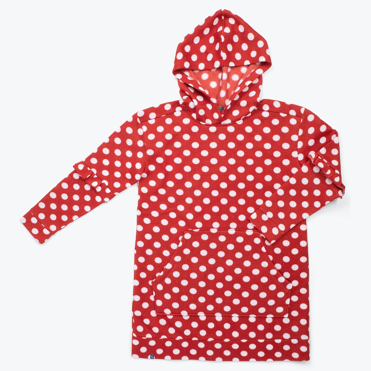 Peekaboo Sweater Fleece Tunic Hoodie