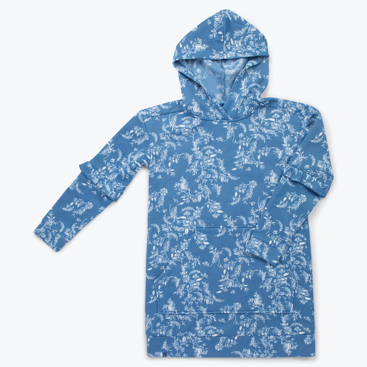 Peekaboo Sweater Fleece Tunic Hoodie