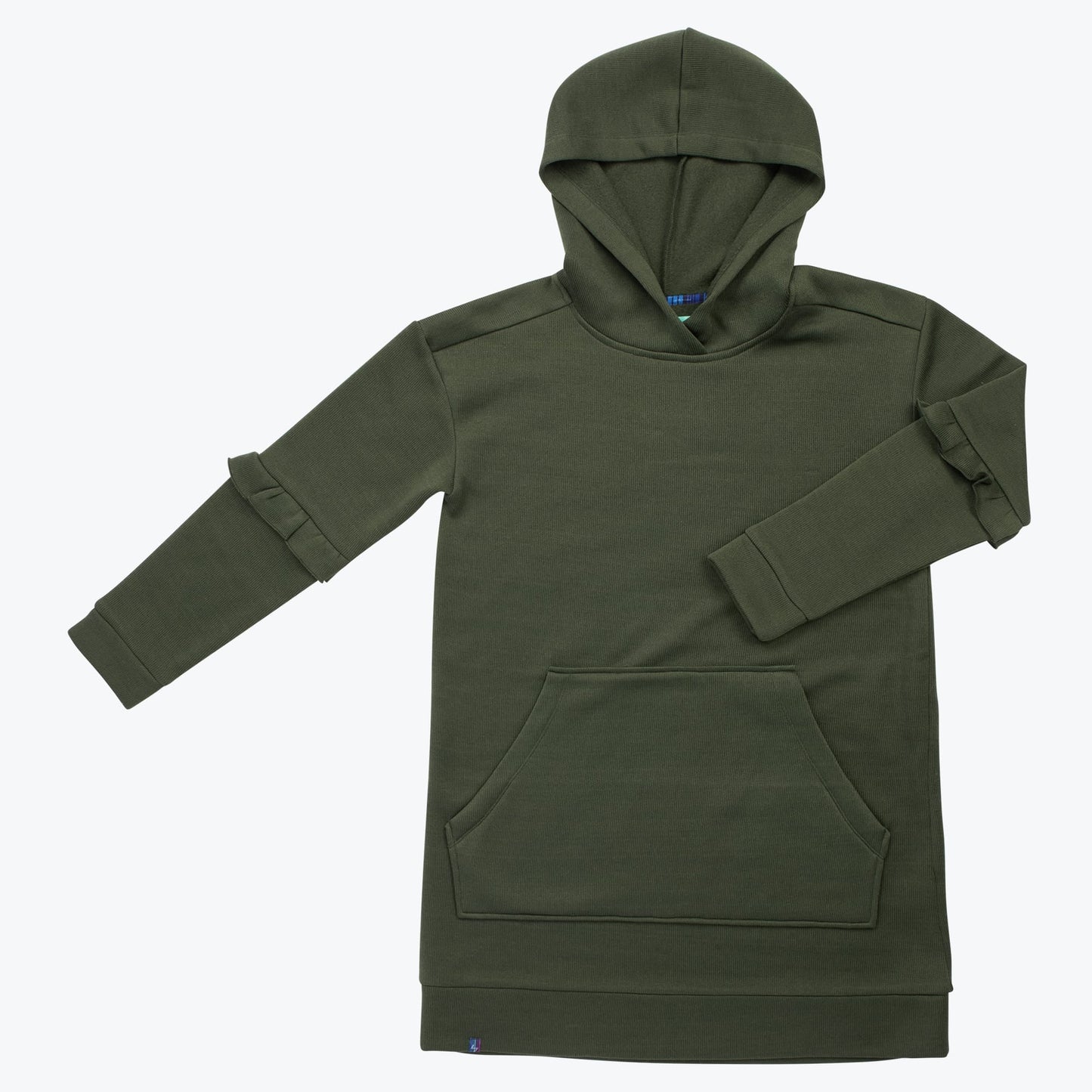 Peekaboo Sweater Fleece Tunic Hoodie