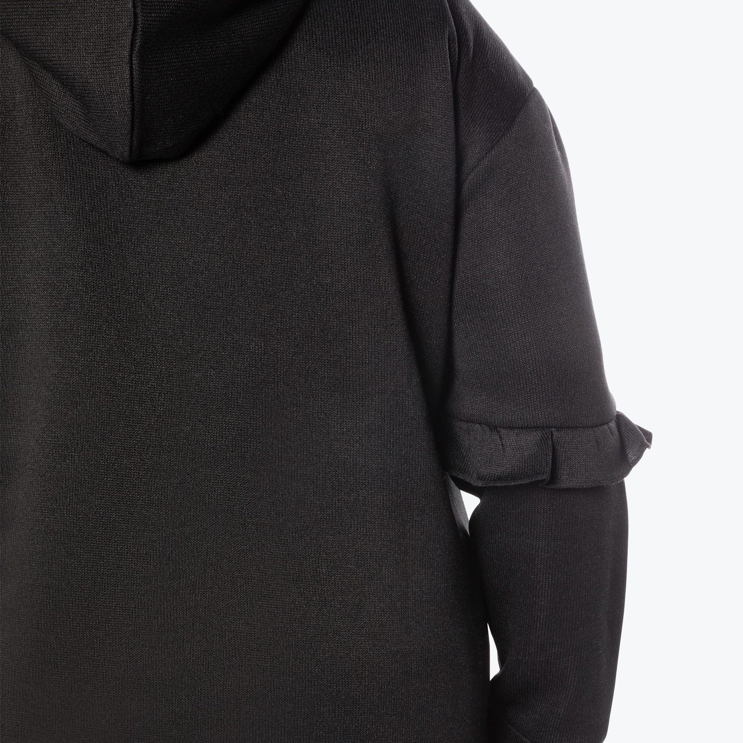 Peekaboo Sweater Fleece Tunic Hoodie