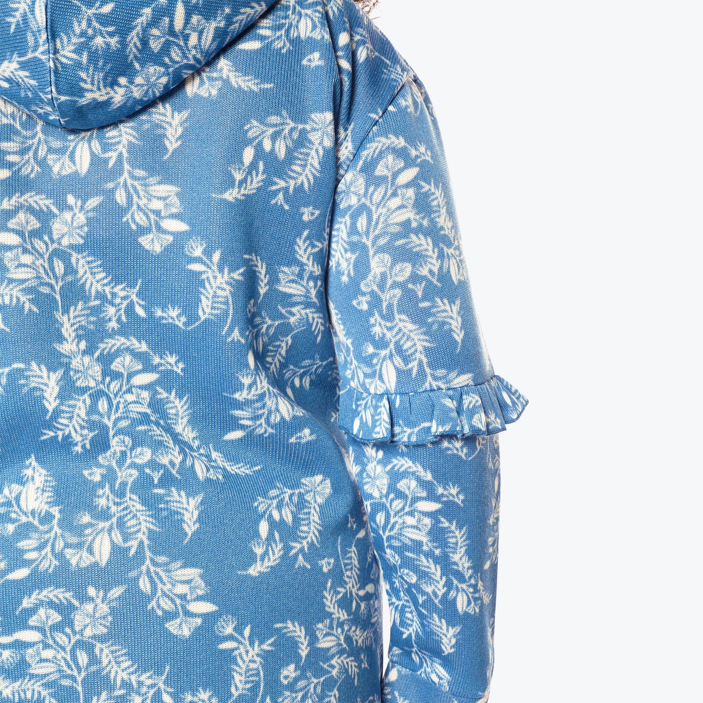 Peekaboo Sweater Fleece Tunic Hoodie