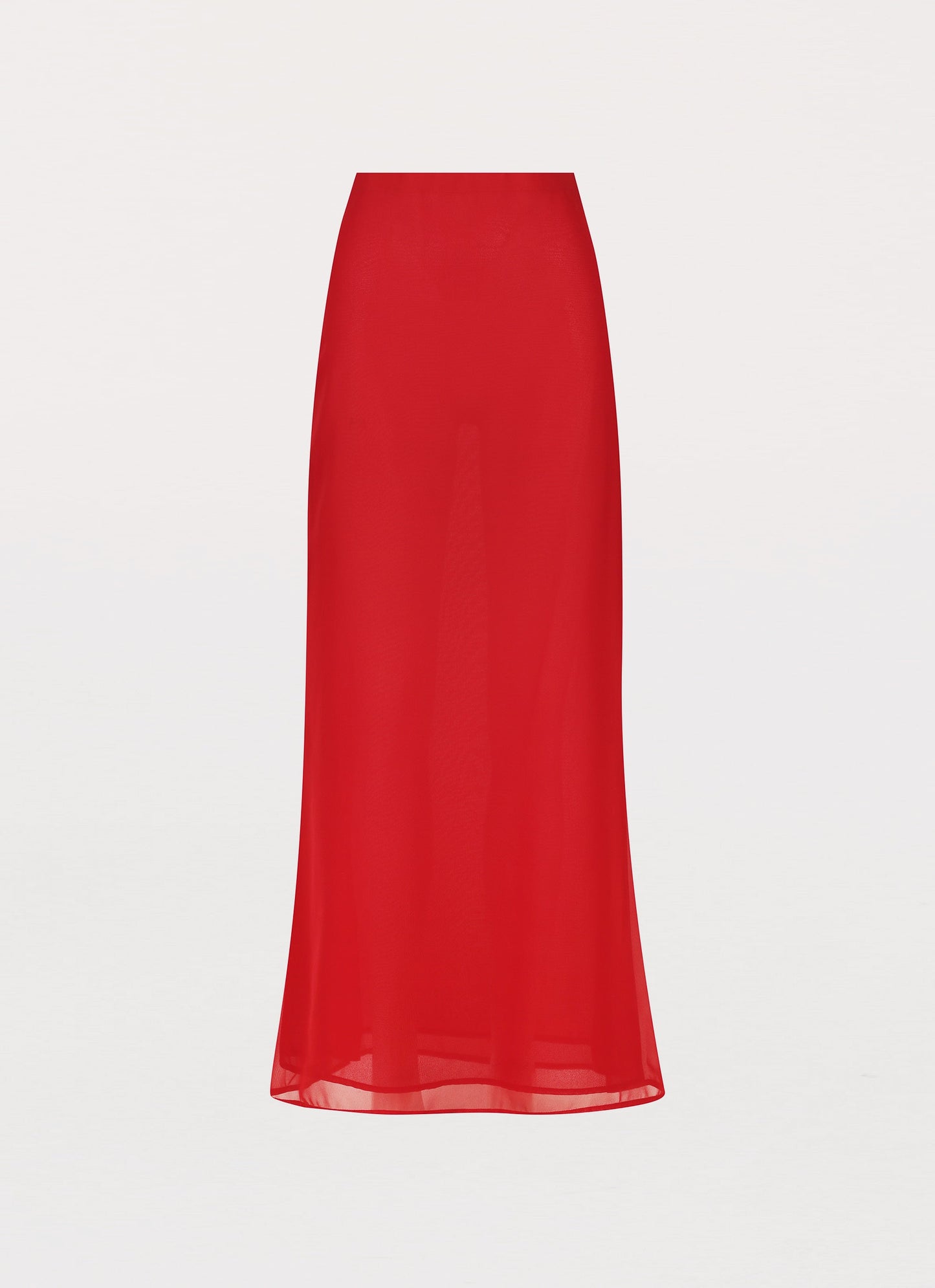 Nightfall Maxi Skirt - Rouge Red