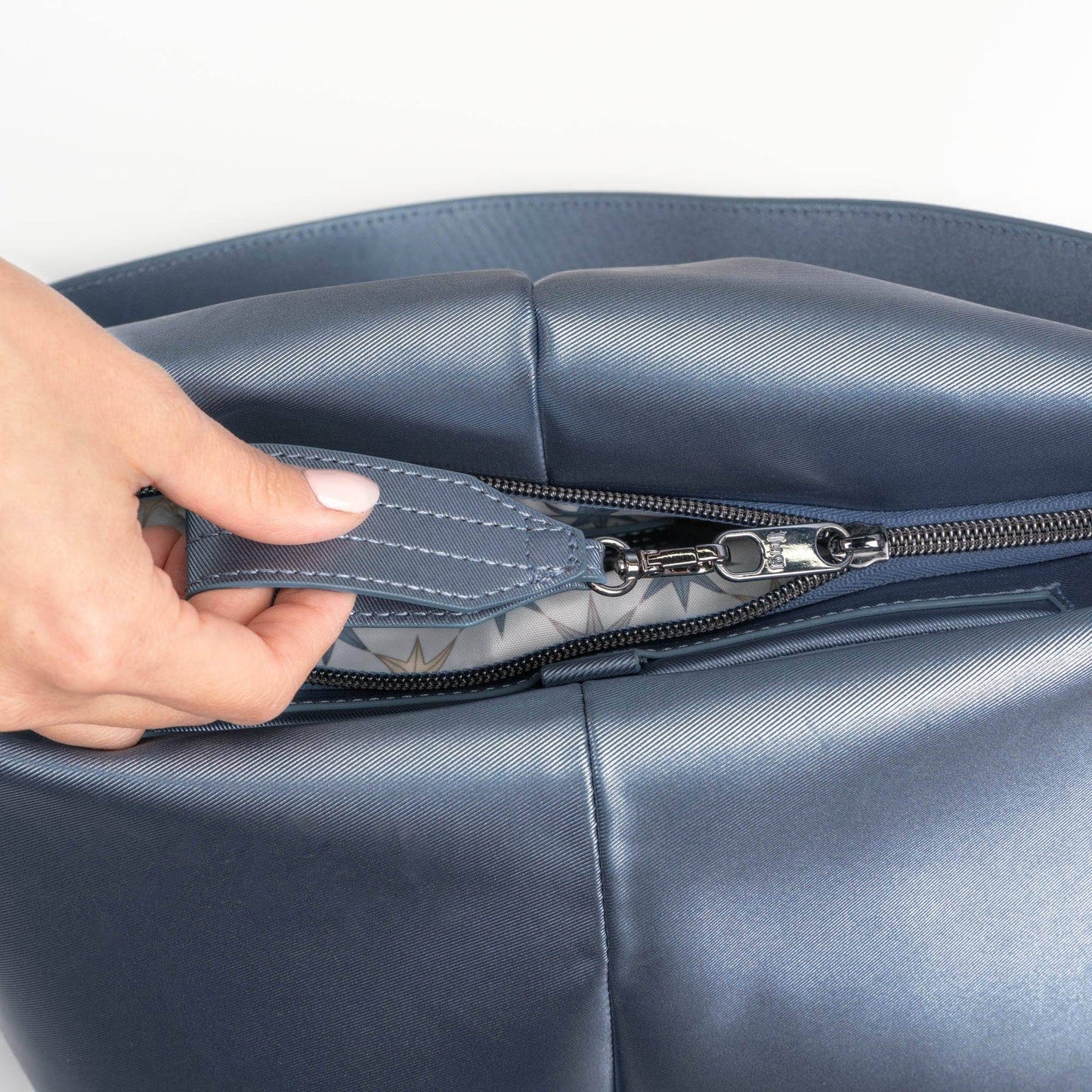 Plunge Satin Luxe VL Carry-All Crossbody Bag