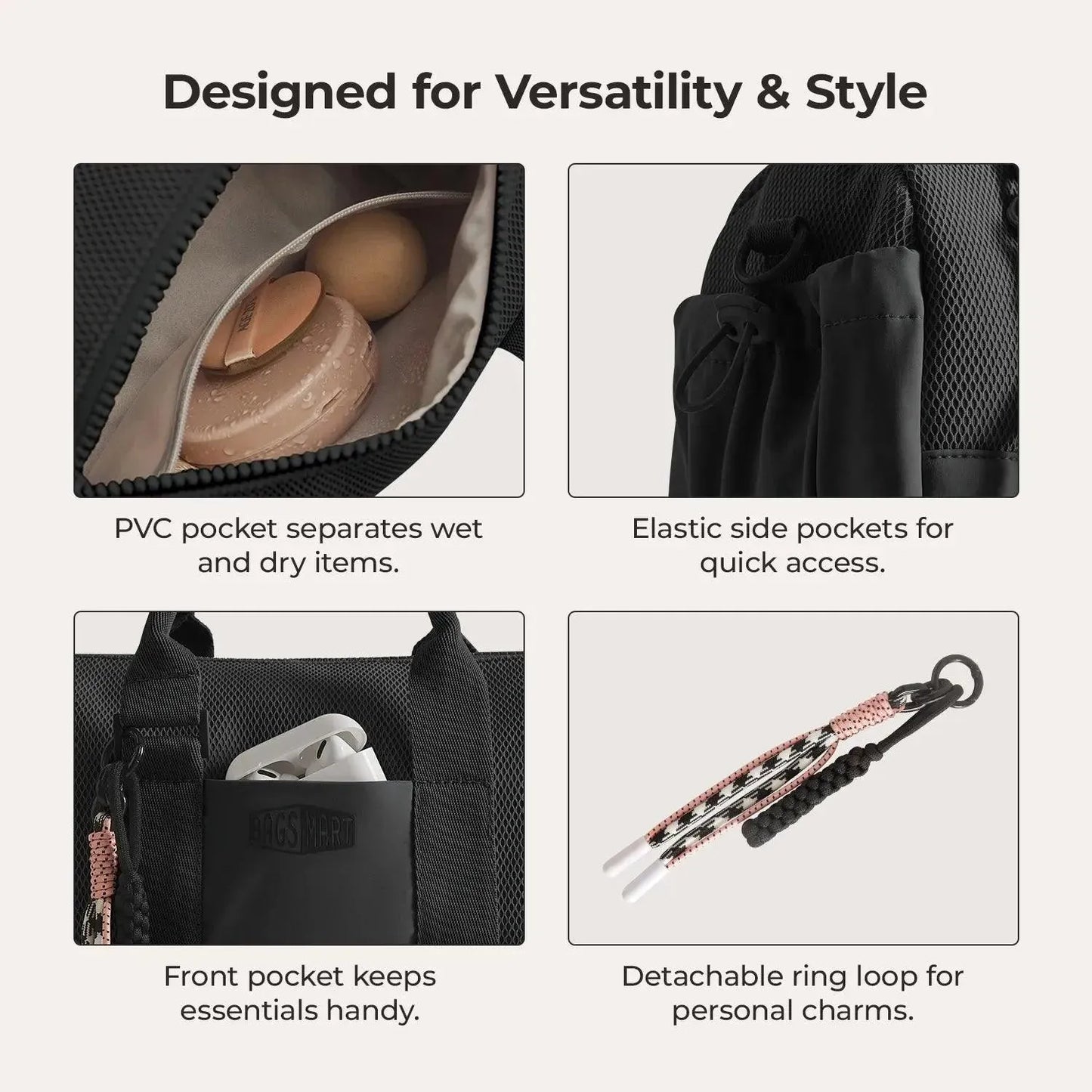 (FREE GIFT) 5.5L Mini Gym Duffle Bag