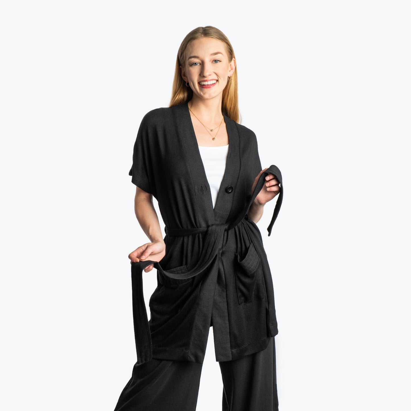 Sashay Lounge Wrap Vest