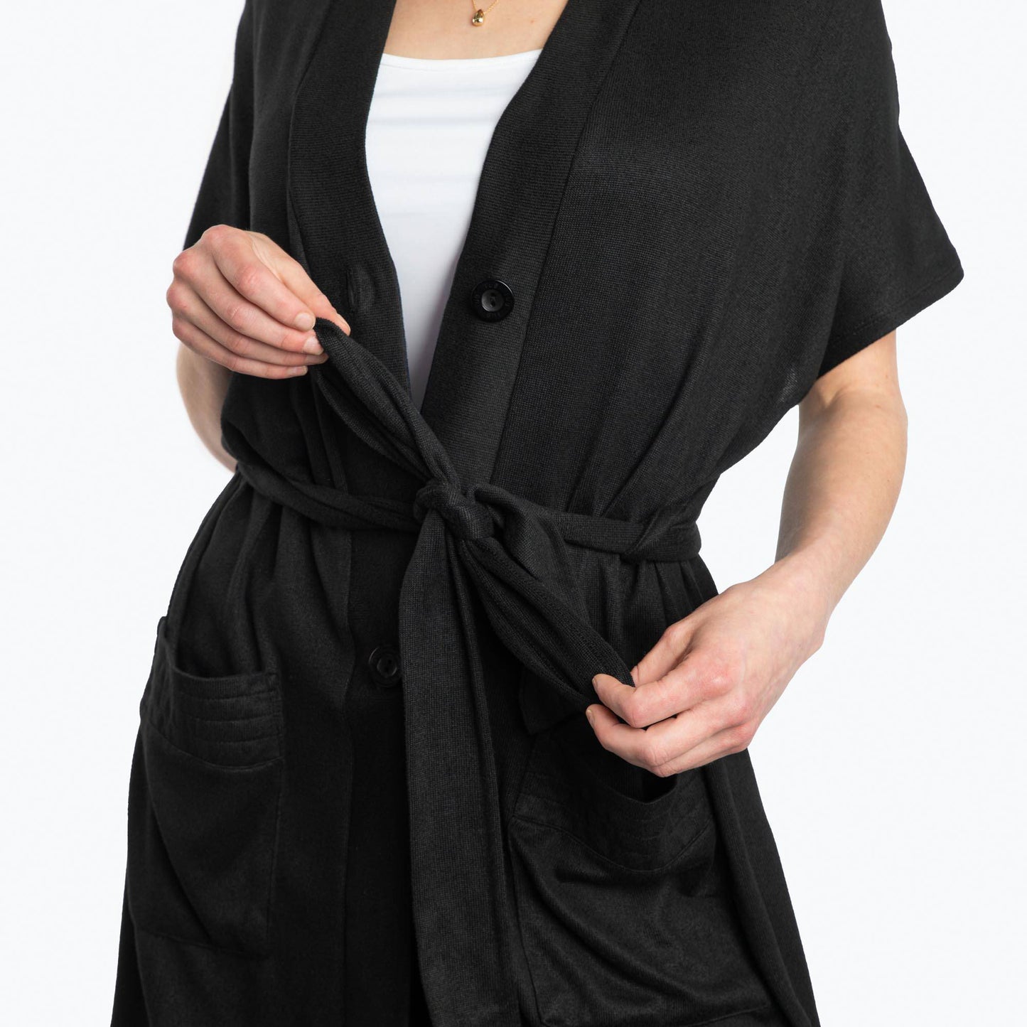 Sashay Lounge Wrap Vest