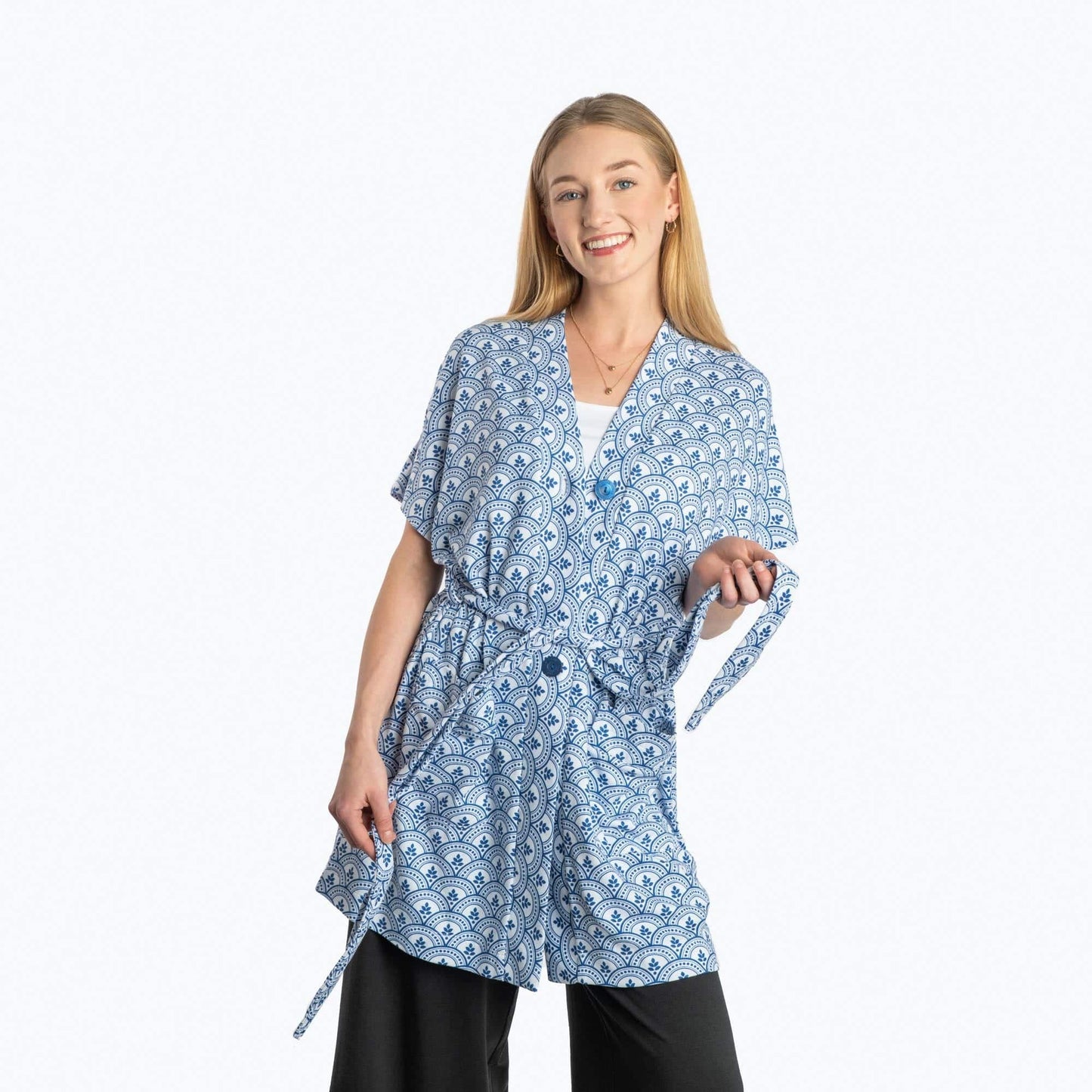 Sashay Lounge Wrap Vest
