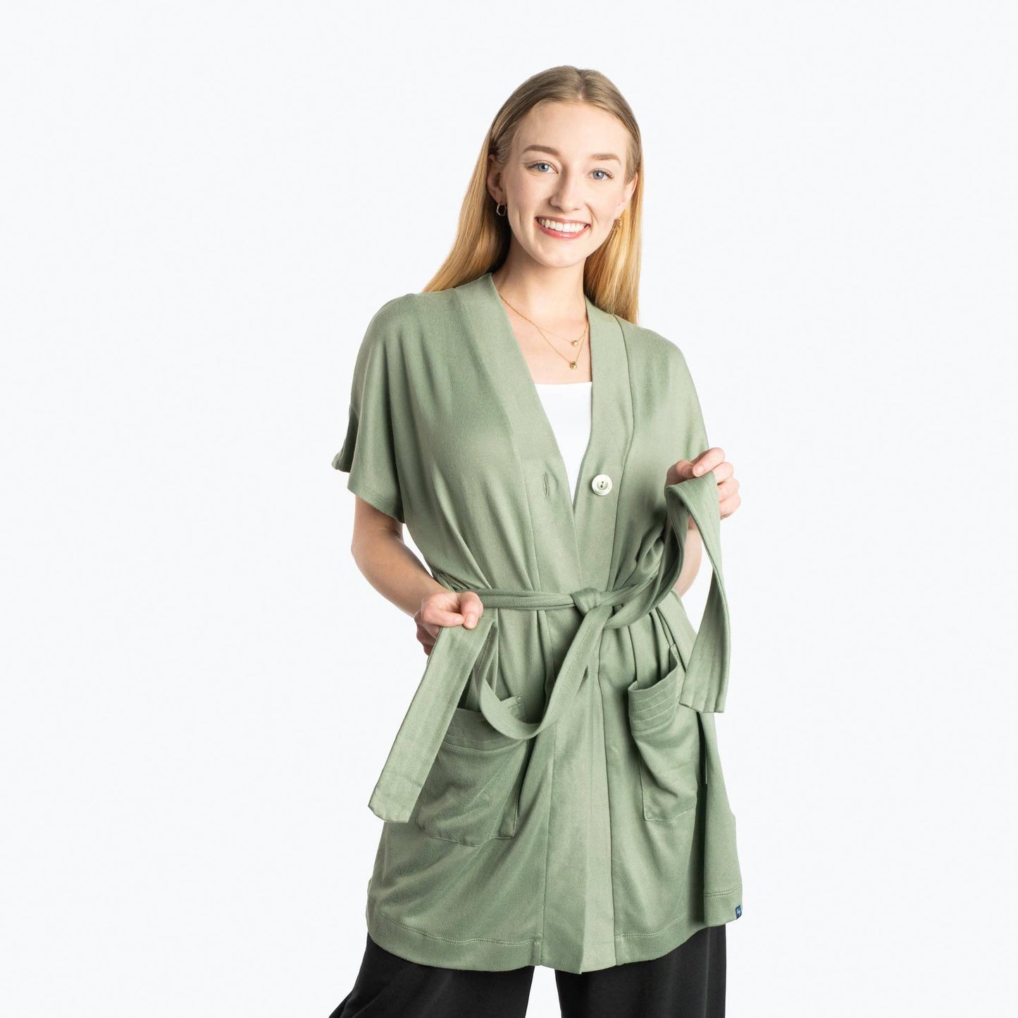 Sashay Lounge Wrap Vest