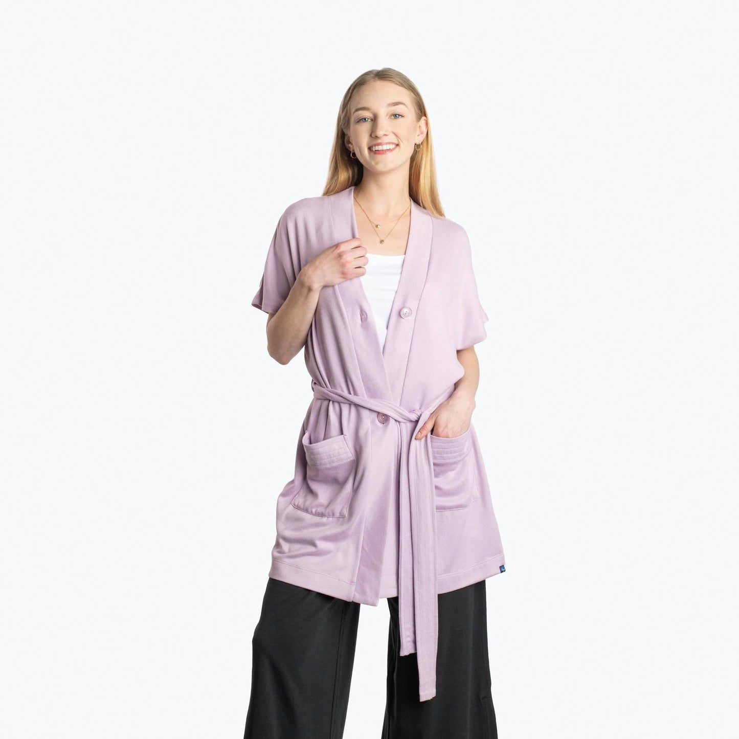 Sashay Lounge Wrap Vest