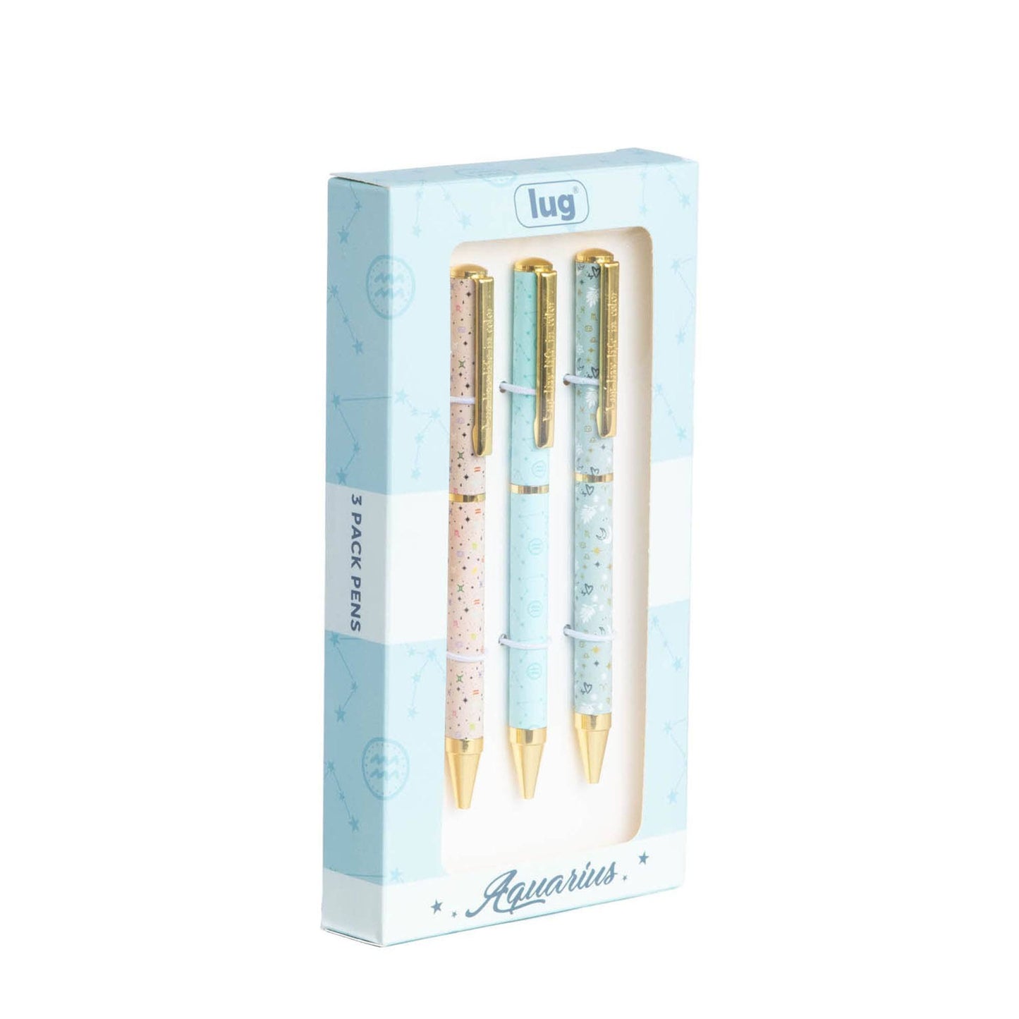 Lug Pens 3pk - Zodiac