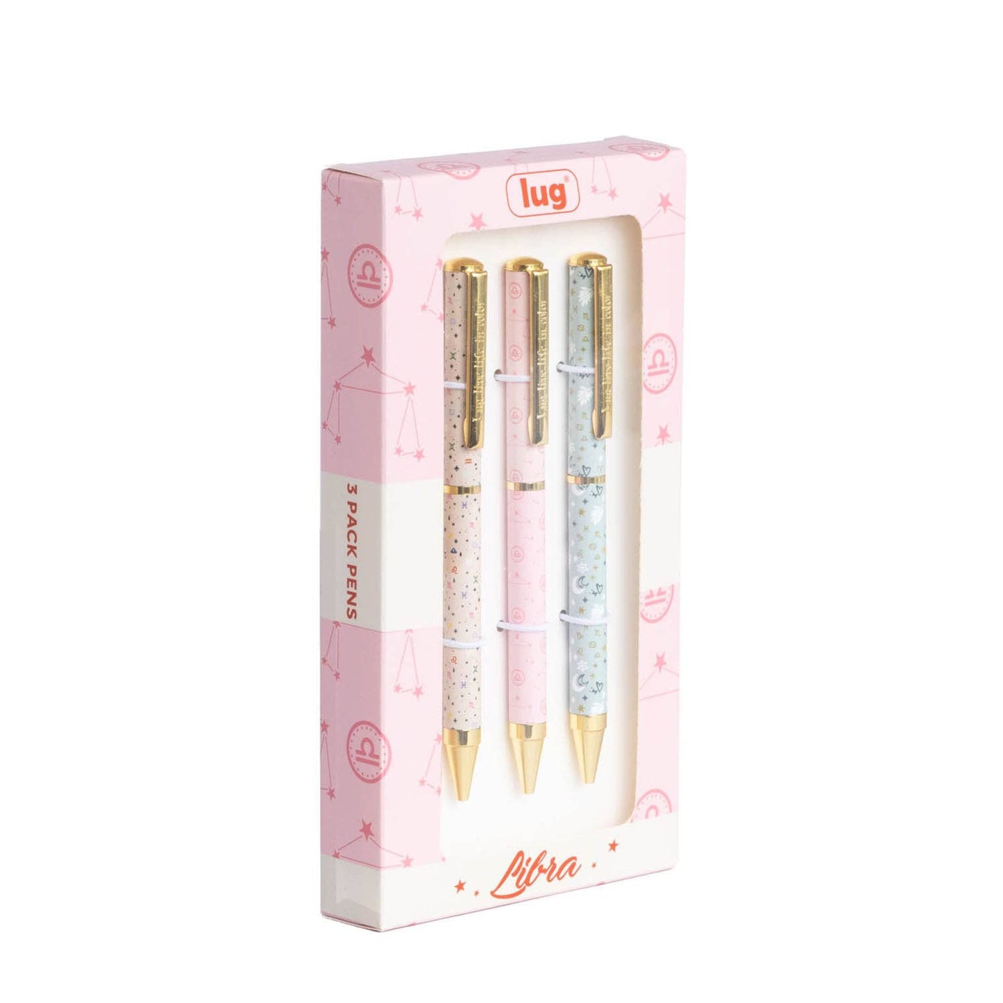 Lug Pens 3pk - Zodiac