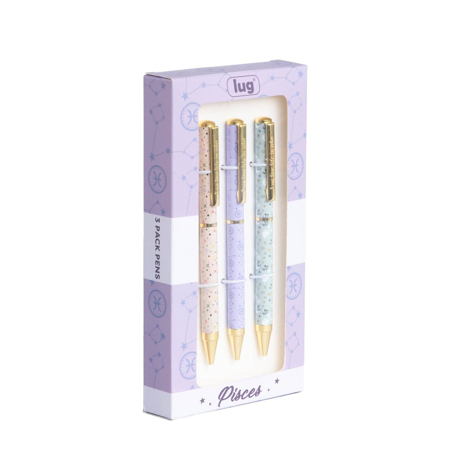 Lug Pens 3pk - Zodiac