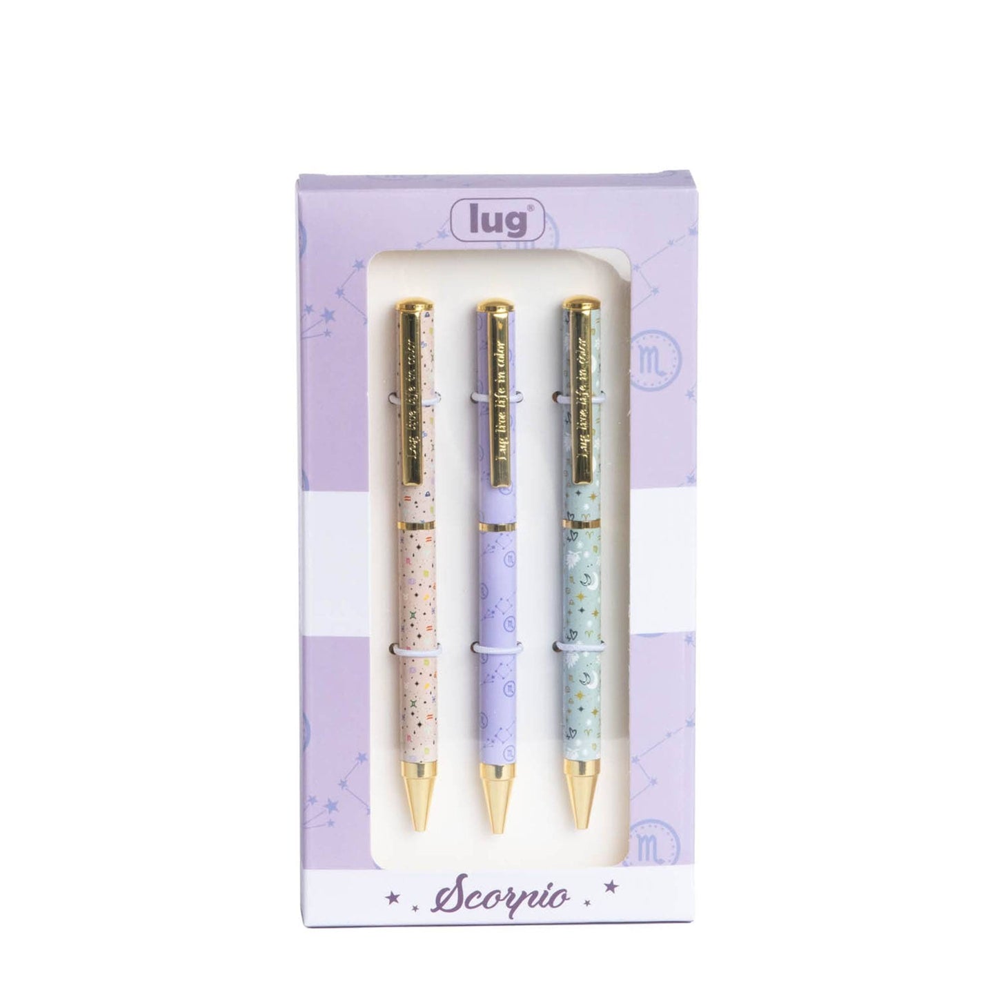 Lug Pens 3pk - Zodiac