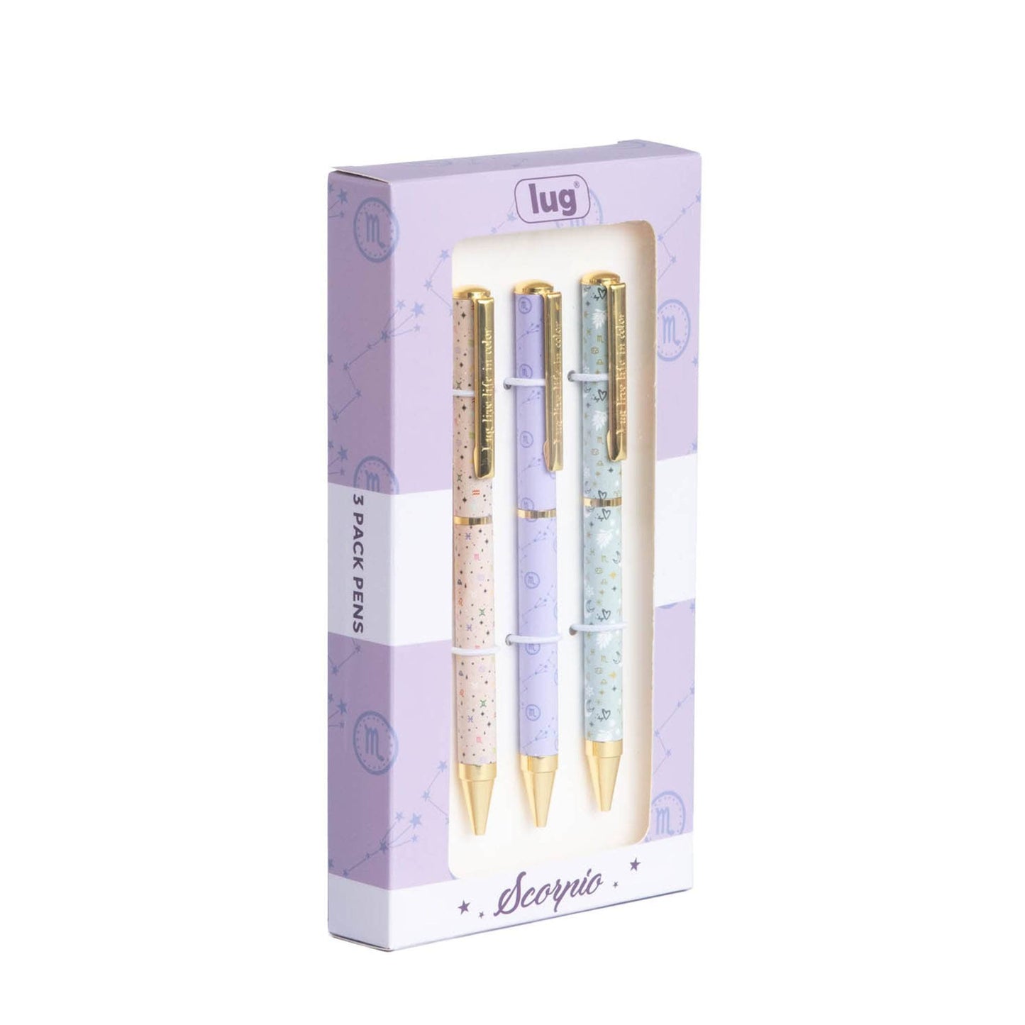 Lug Pens 3pk - Zodiac