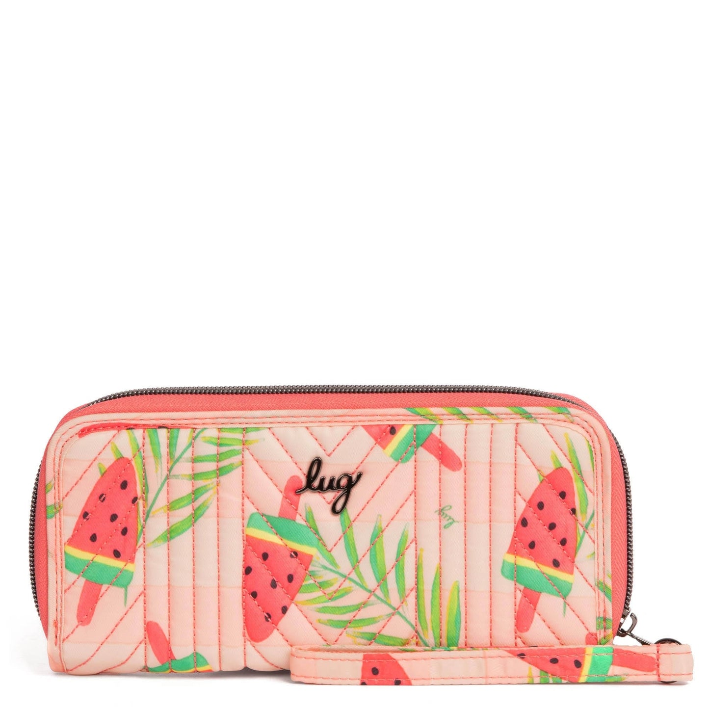 Straddle Wristlet RFID Wallet