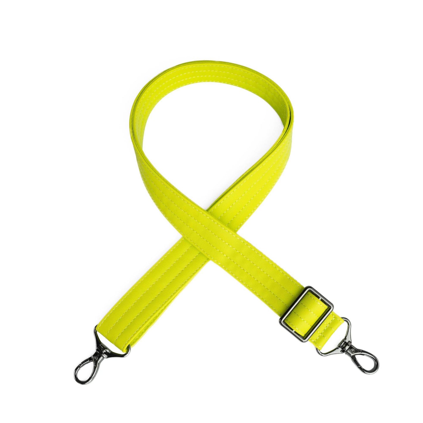 Adjustable Webbed Satin Luxe VL Bag Strap - 1.25