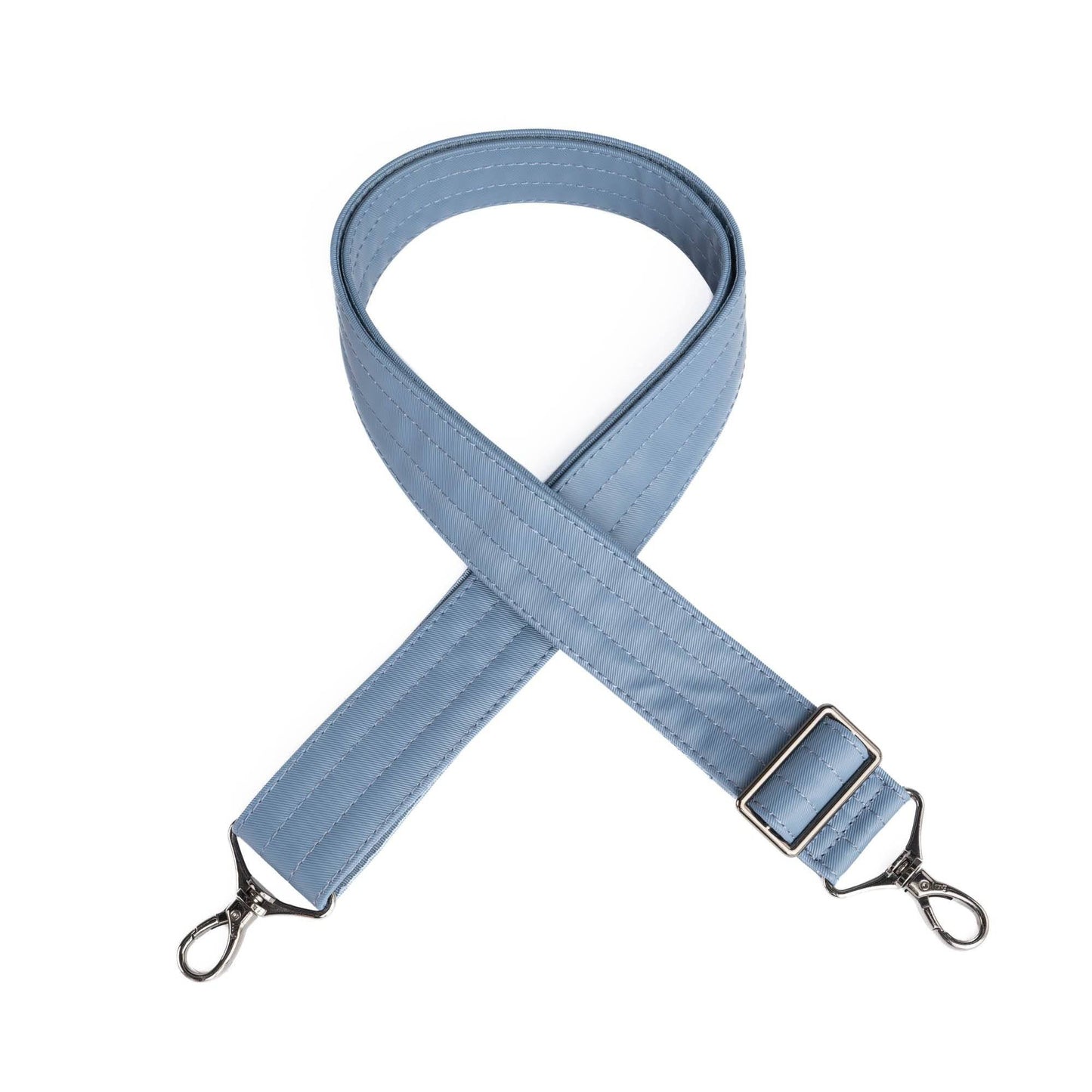Adjustable Webbed Satin Luxe VL Bag Strap - 1.5