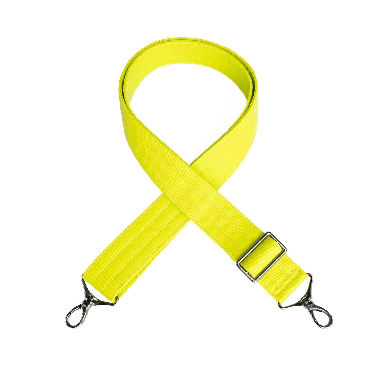 Adjustable Webbed Satin Luxe VL Bag Strap - 1.5