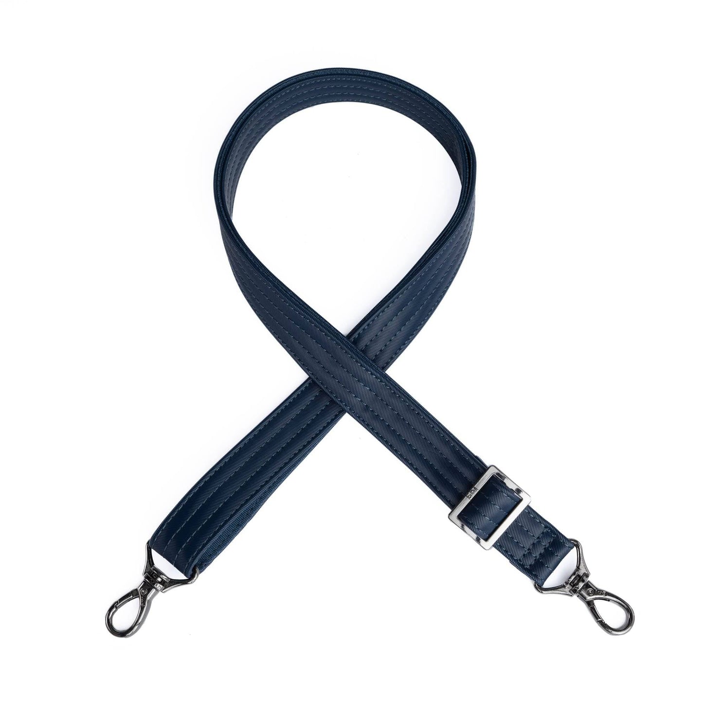 Adjustable Webbed Satin Luxe VL Bag Strap - 1