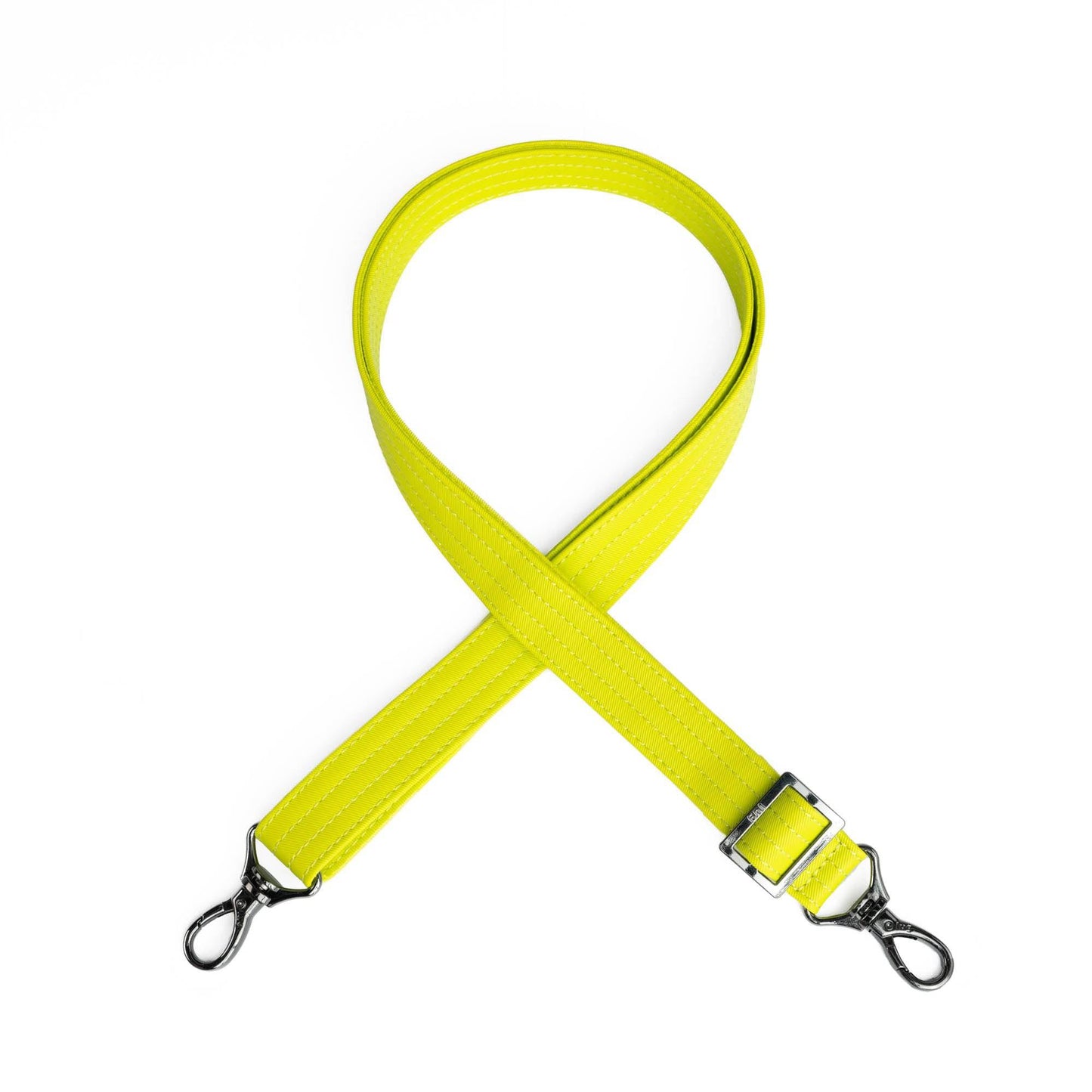 Adjustable Webbed Satin Luxe VL Bag Strap - 1