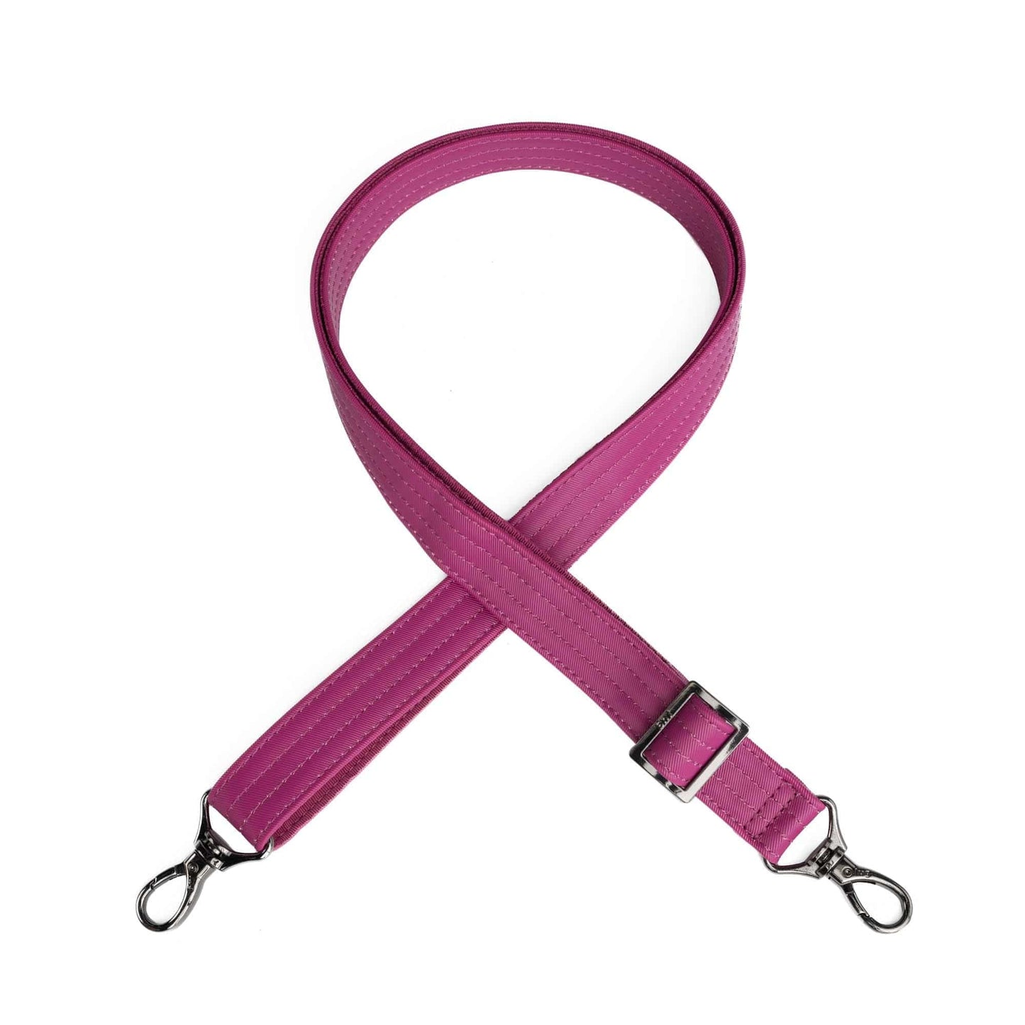Adjustable Webbed Satin Luxe VL Bag Strap - 1