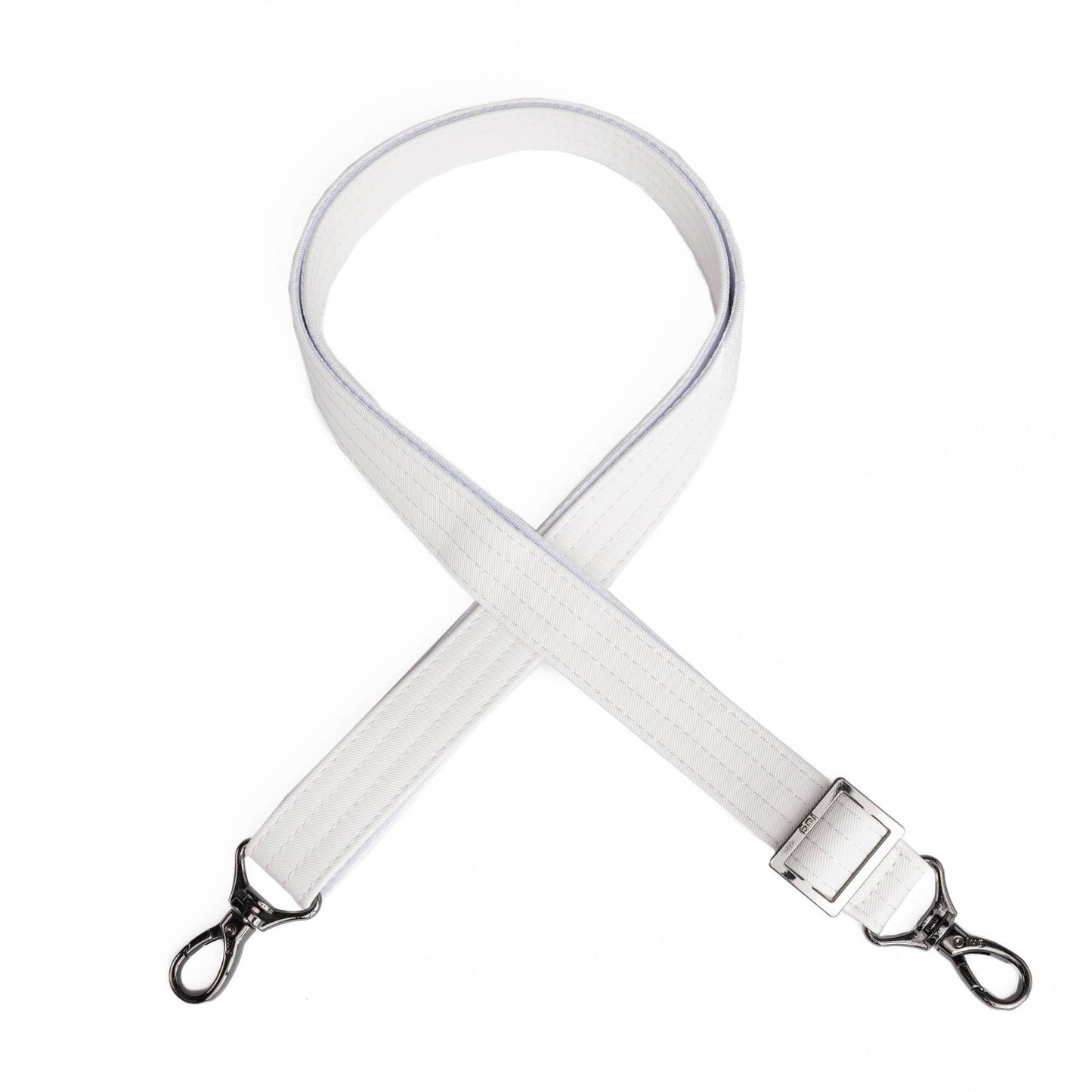 Adjustable Webbed Satin Luxe VL Bag Strap - 1