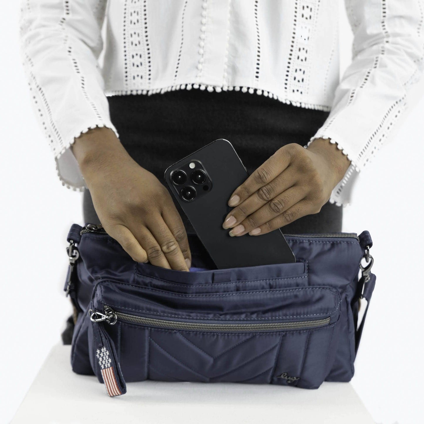 Stretch LE Crossbody Bag