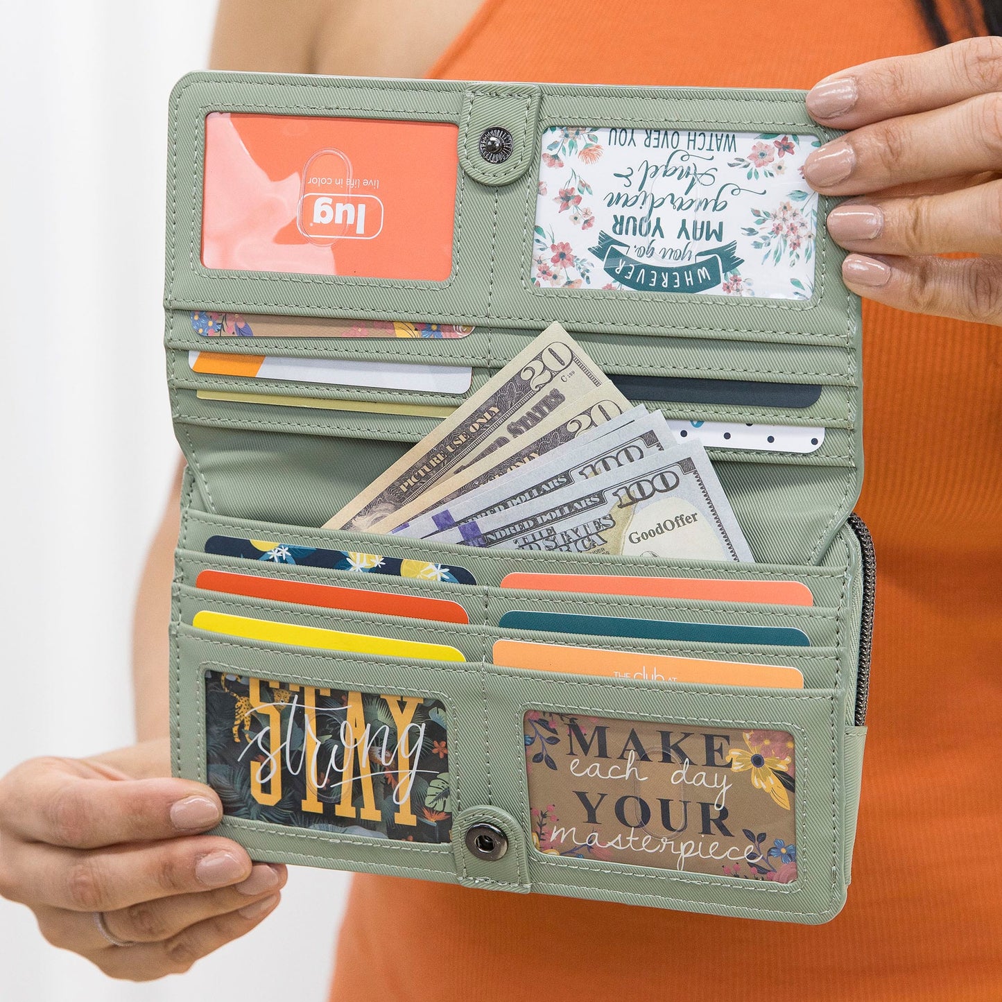 Surrey Satin Luxe VL RFID Wallet
