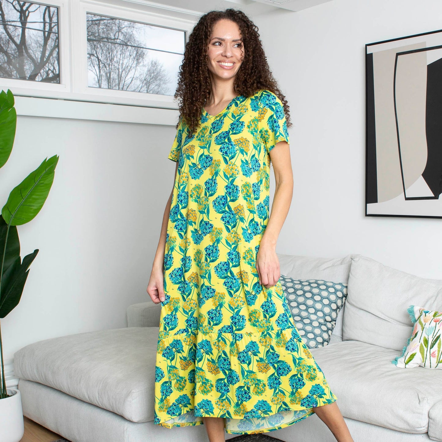 Swing High Low Maxi Dress