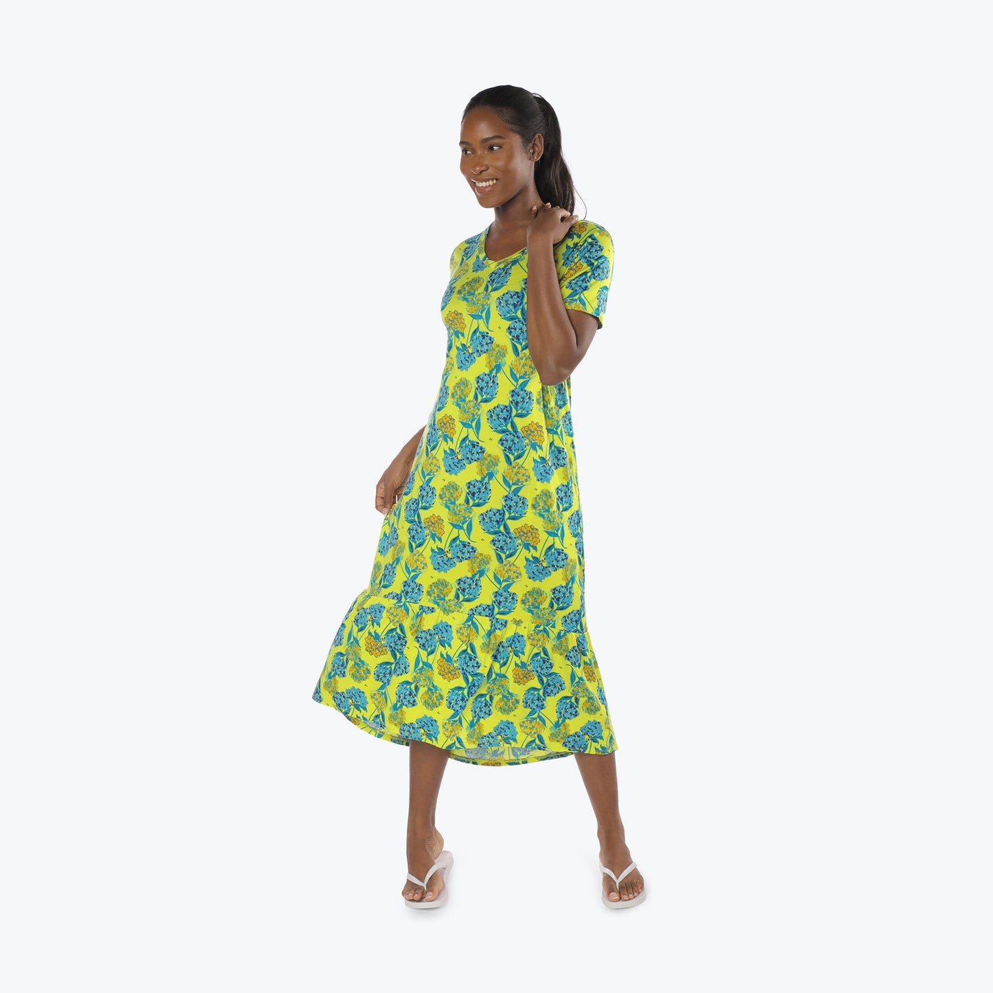 Swing High Low Maxi Dress