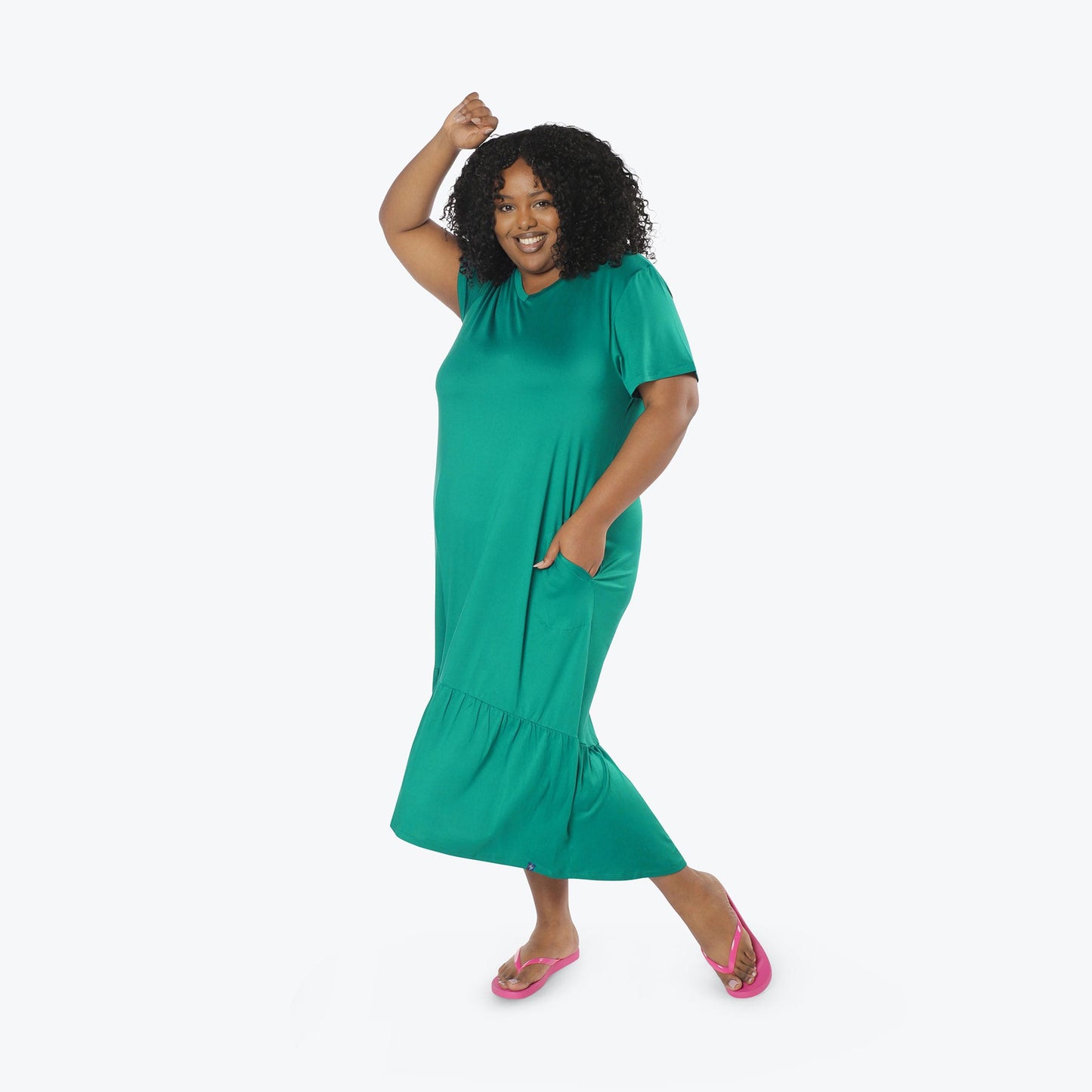 Swing High Low Maxi Dress