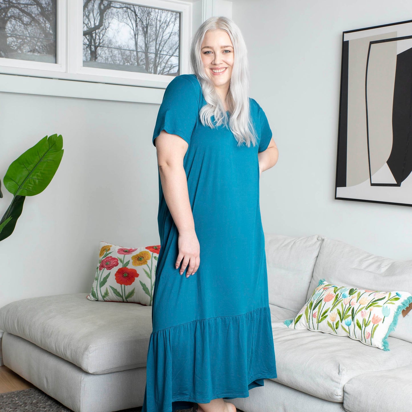 Swing High Low Maxi Dress