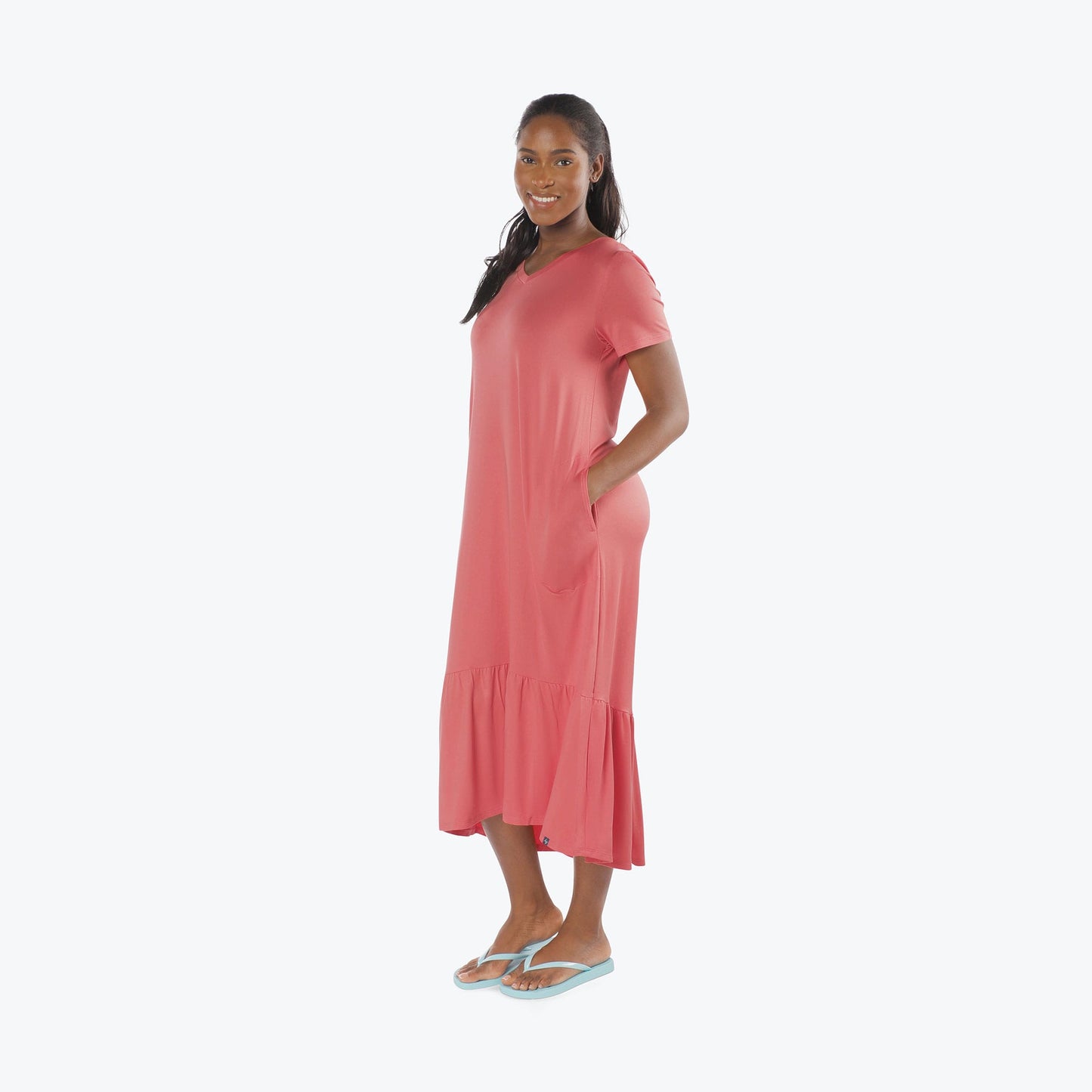 Swing High Low Maxi Dress