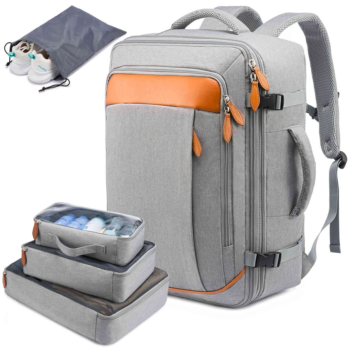 5Pcs Carry on Travel Backpack 40L/45L, 1995