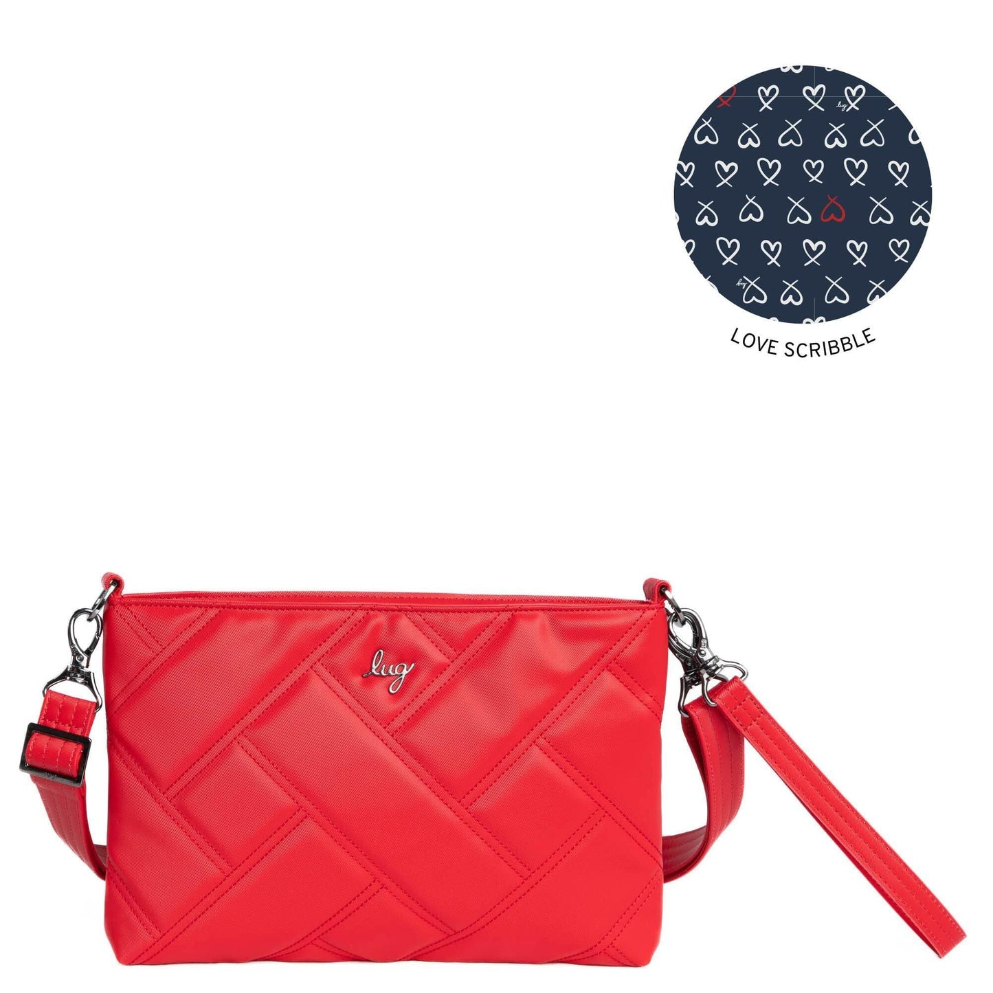 Waltz Satin Luxe VL Crossbody Bag