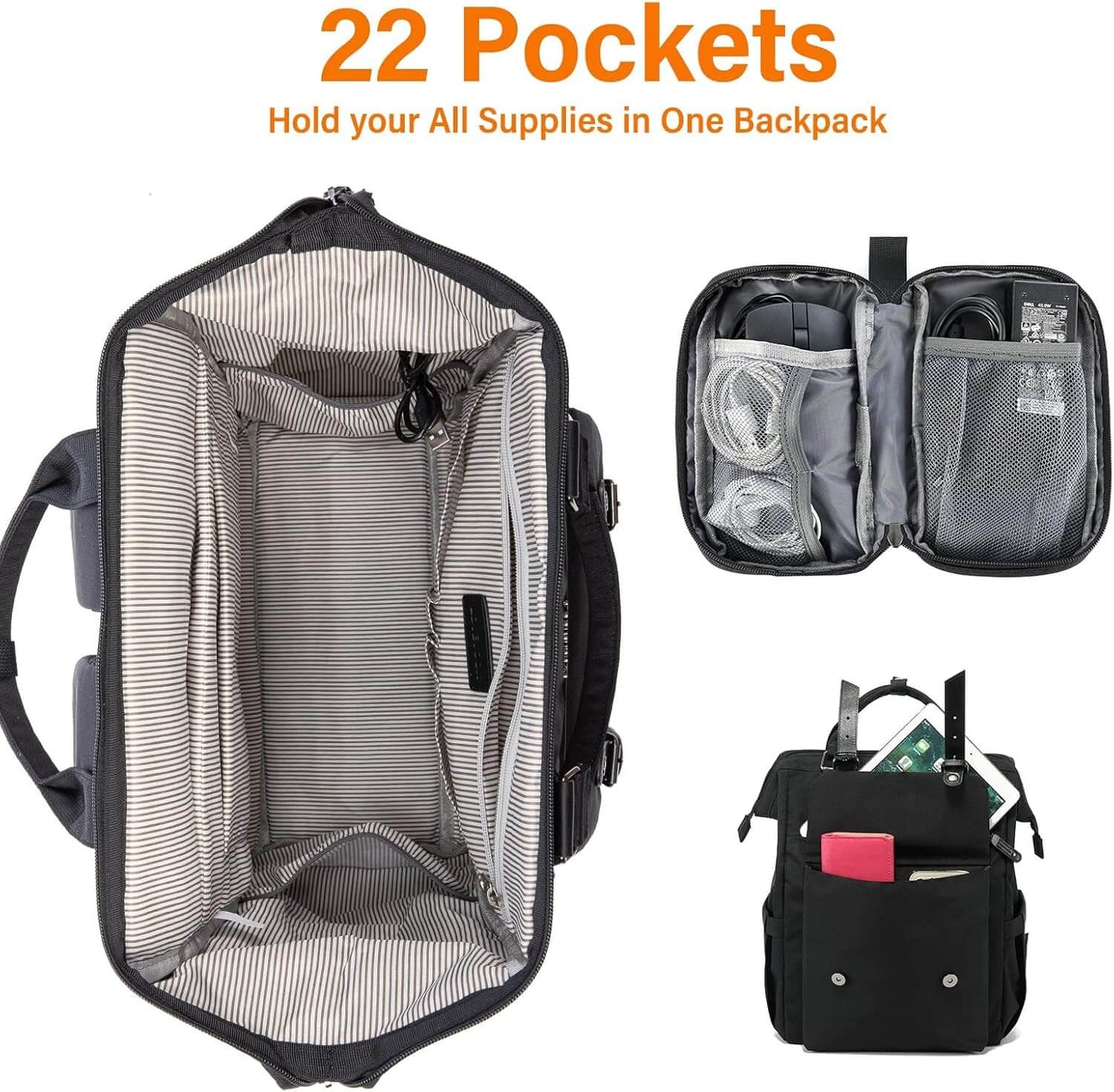Lona Ⅱ Laptop Backpack, 15.6 17