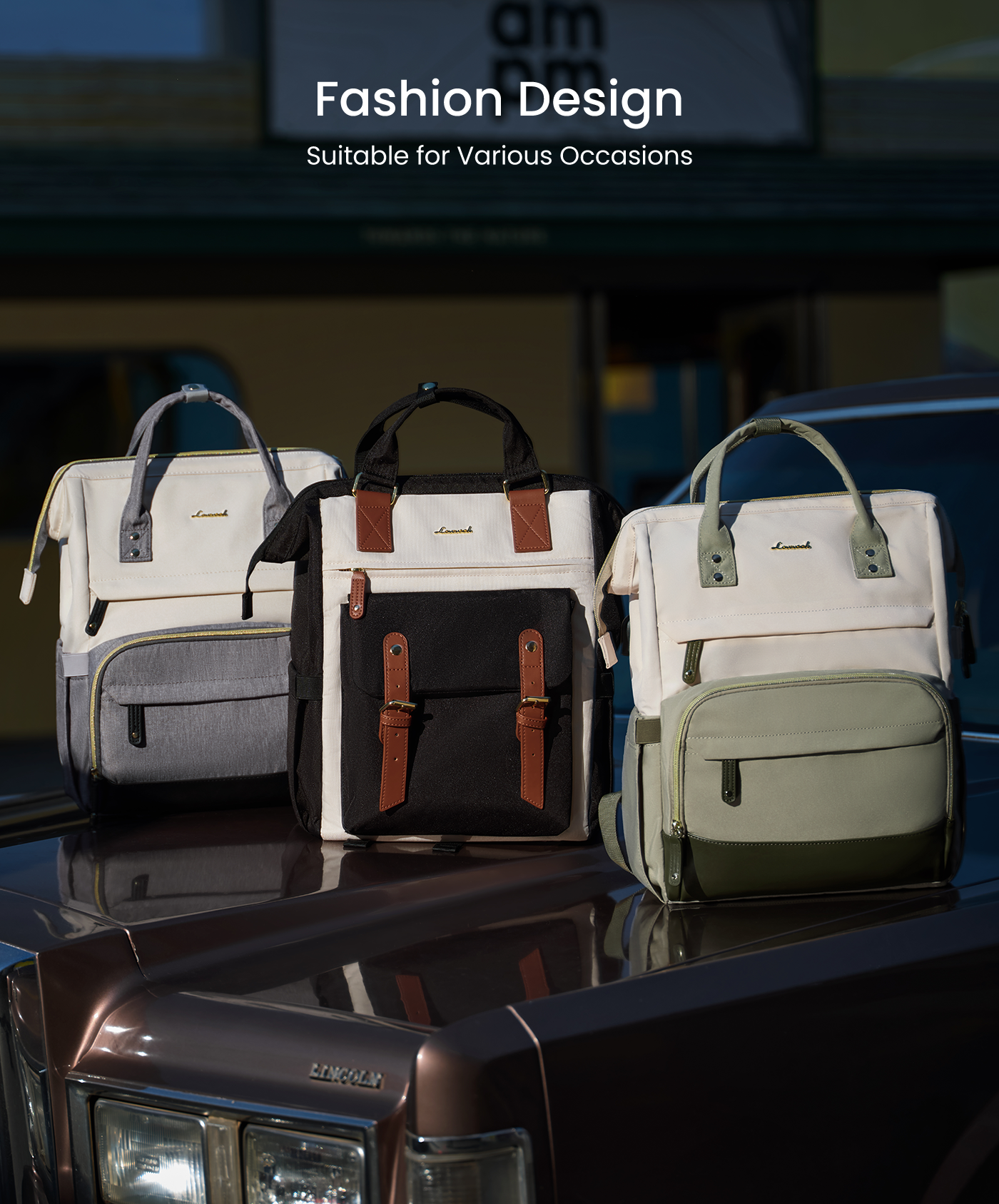 Lantana Laptop Backpack, 15.6 17