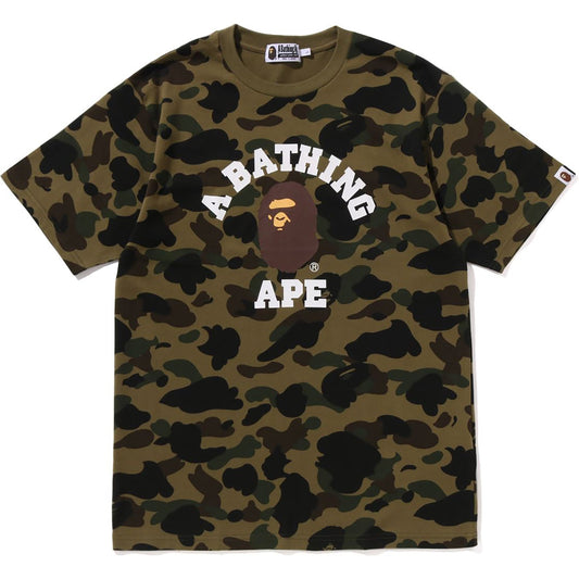 1ST CAMO COLLEGE TEE MENS