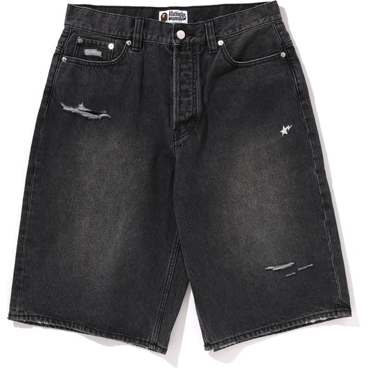 STA RELAXED FIT DENIM SHORTS MENS