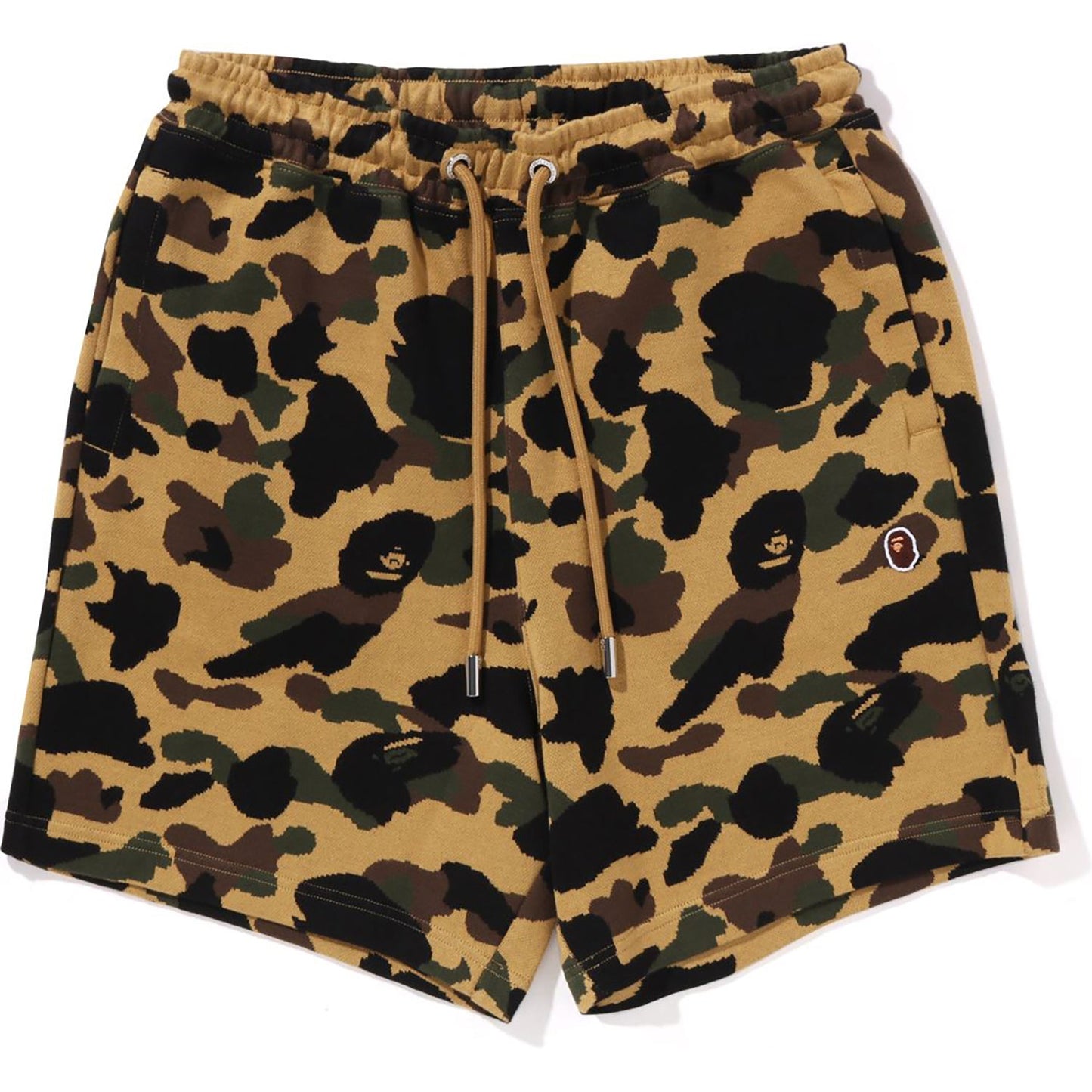 1ST CAMO JACQUARD ONE POINT RELAXED FIT SWEAT SHORTS MENS