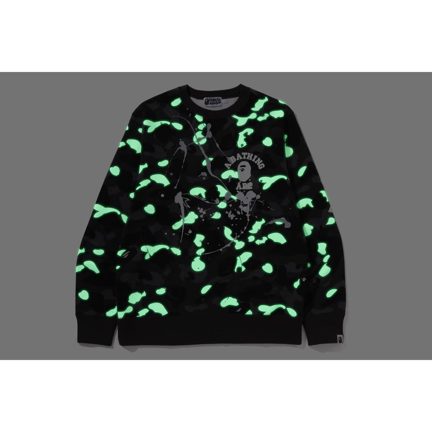 CITY CAMO PAINTING CREWNECK SWEATSHIRT MENS