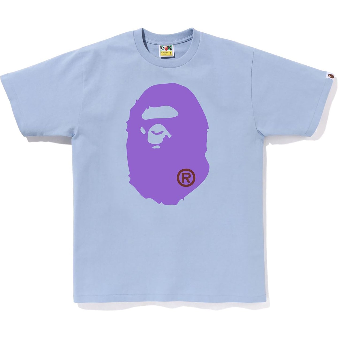 BAPE MENS COLORS BIG APE HEAD T-SHIRT