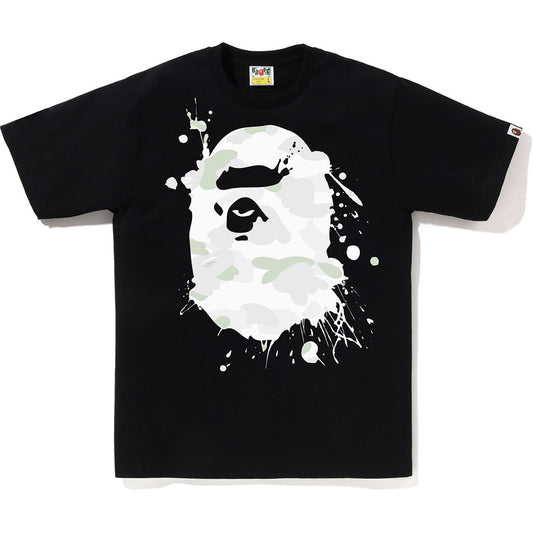 CITY CAMO PAINTING APE HEAD TEE MENS