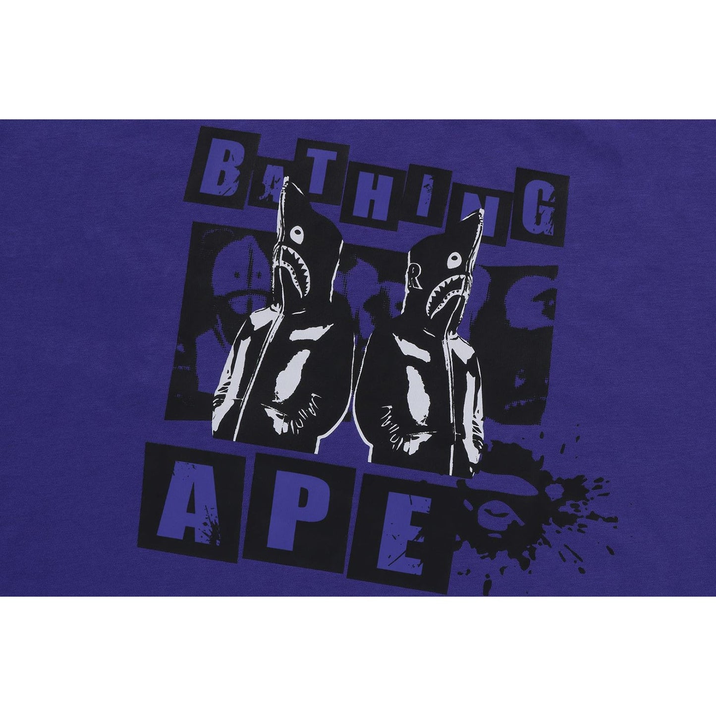 GRAFFITI BAPE LOGO RELAXED FIT TEE #2 MENS