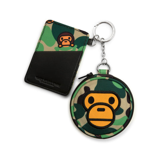 CARD HOLDER MIRROR KEYCHAIN