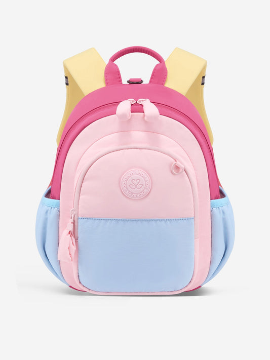 Puffer Kids Backpack, Blue Red