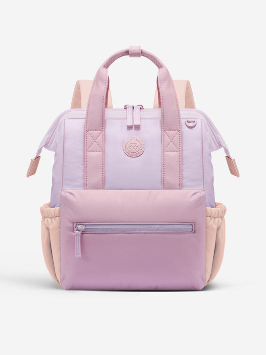 Mini Preschool Backpack, Pink Purple