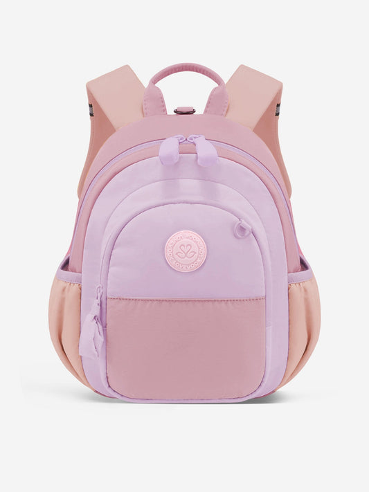 Puffer Kids Backpack, Purple Red