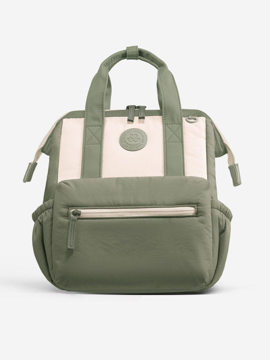 Mini Preschool Backpack, Froggy Pea Green